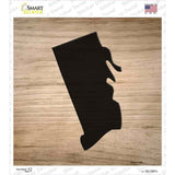 Rhode Island Shape Letter Tile Novelty Square Sticker Decal