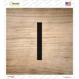 I Letter Tile Novelty Square Sticker Decal
