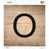 O Letter Tile Novelty Square Sticker Decal