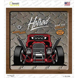 Red Ride The Classic Novelty Square Sticker Decal