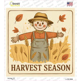 Harvest Season Novelty Square Sticker Decal SQ-1668s