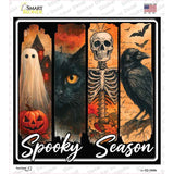 Spooky Season Novelty Square Sticker Decal SQ-1698s