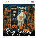 Stay Spooky Novelty Square Sticker Decal SQ-1699s