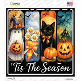 Tis The Season Novelty Square Sticker Decal SQ-1700s