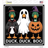 Duck Duck Boo Novelty Square Sticker Decal SQ-1705s
