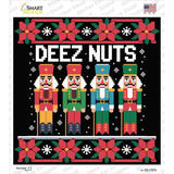 Deez Nuts Novelty Square Sticker Decal SQ-1707s