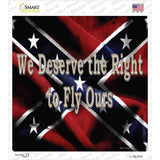 We Deserve The Right Novelty Square Sticker Decal