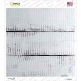Whitewash Wood Blank Novelty Square Sticker Decal