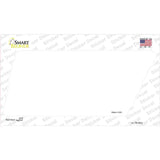 White Solid Novelty Tennessee Shape Sticker Decal