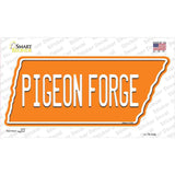 Pigeon Forge Novelty Tennessee Shape Sticker Decal