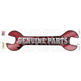 Genuine Parts Novelty Wrench Sticker Decal