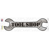 Tool Shop Novelty Wrench Sticker Decal