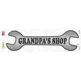 Grandpas Shop Novelty Wrench Sticker Decal