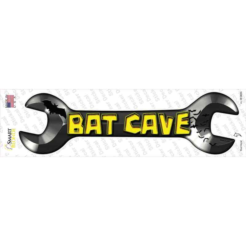 Bat Cave Novelty Wrench Sticker Decal