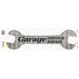 Service Repair Novelty Wrench Sticker Decal