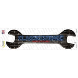 Classic Garage Novelty Wrench Sticker Decal