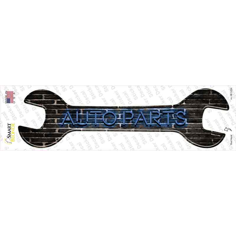Auto Parts Novelty Wrench Sticker Decal