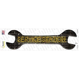 Service Station Novelty Wrench Sticker Decal