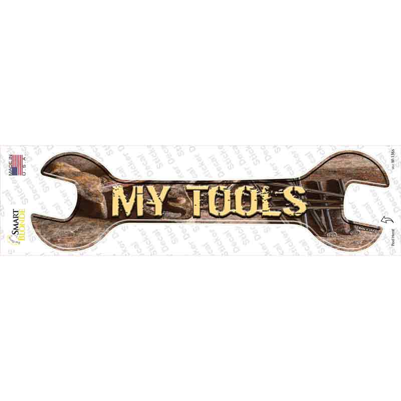 My Tools Novelty Wrench Sticker Decal