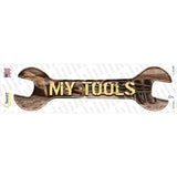 My Tools Novelty Wrench Sticker Decal