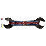 Car Wash and Service Novelty Wrench Sticker Decal