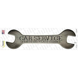 Car Service Novelty Wrench Sticker Decal