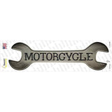 Motorcycle Novelty Wrench Sticker Decal