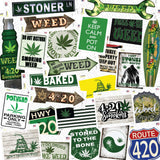 Marijuana | Weed 50 Piece Wholesale Novelty Assorted Sticker Decal Pack