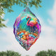 Flamingo Colors Novelty Metal Wind Spinner