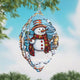 Snowman Novelty Metal Wind Spinner